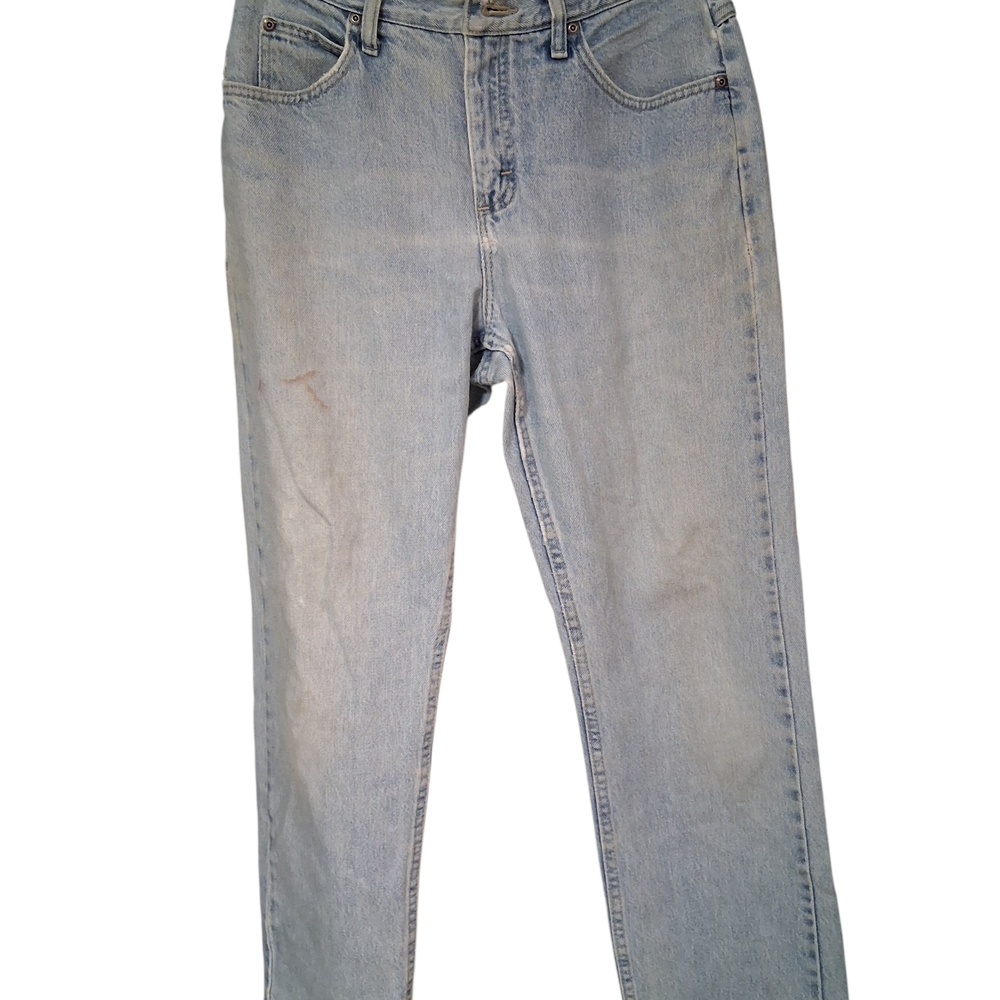 Light Blue Straight Leg Women's Jeans